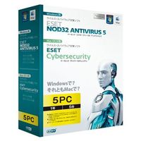ESET NOD32アンチウイルス V5.0 Win/Mac対応 5PC