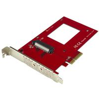 StarTech 2.5インチU.2 NVMe SSD対応U.2 – PCIe変換アダプタ SFF-8639コネクタ搭載PCI Expressカード PCI Express 3.0 (4レーン)接続 (PEX4SFF8639)画像