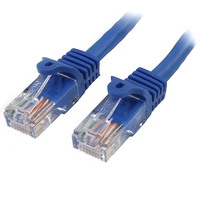 StarTech カテゴリ5e LANケーブル 7m ブルー ツメ折れ防止RJ45コネクタ Cat5e UTPイーサネットケーブル (45PAT7MBL)画像