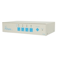 PLAT’HOME 【キャンペーンモデル】PShare SU4 + PS/2ケーブル 1.8m 2本 バンドルセット (S/SU4-P2/C)画像