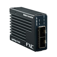 FXC 10G SFP+ to 10G SFP+ マイクロメディアコンバータ (LEX1881-2F)画像