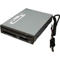 MITSUMI FA402A(B) 3.5インチFDD＋6in1 ブラック (FA402A(B))画像
