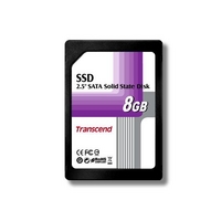 Transcend 2.5インチ Solid State Disk SATA 8GB SLC (TS8GSSD25S-S)画像