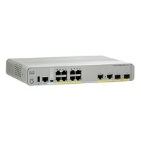 CISCO Cisco Catalyst 2960CX コンパクトスイッチ シリーズ 8 x GE PoE/PoE+対応 uplinks: 2 x 1G S (別途保守必須) (WS-C2960CX-8PC-L)画像