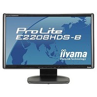 IIYAMA ProLite E2208HDS-B2(ブラック) 21.5ワイドエキショウディスプレイ (PLE2208HDS-B2)画像