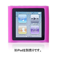 Simplism Silicone Case Set for iPod nano (6th) Pink TR-SCSNN6-PK (TR-SCSNN6-PK)画像