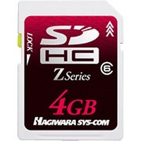 ハギワラシスコム SDHCメモリーカード Zシリーズ CLASS6 4GB HPC-SDH4GZ (HPC-SDH4GZ)画像
