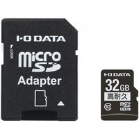 I.O DATA Class 10対応高耐久性microSDHCカード 32GB 変換アダプター付モデル (MSD-IM32G)画像