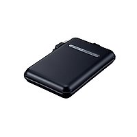 BUFFALO TurboUSB/耐衝撃/巻きピタケーブル ポータブルHDD 160GB ブラック (HD-PF160U2-BK)画像