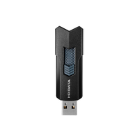 I.O DATA USB3.2 Gen1（USB3.0）対応高速USBメモリー 128GB ブラック (U3-DASH128G/K)画像