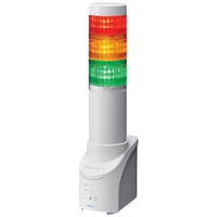PATLITE ネットワーク監視表示灯、ブザー付、60Φ、3段赤黄緑、アダプタ無 (NHL-3FB2N-RYG)画像