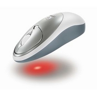 LOGICOOL Cordless Click! Optical Mouse ホワイト (CLK-C51WH)画像
