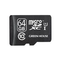 GREENHOUSE microSDXCカード 64GB GH-SDMRXC64GU (GH-SDMRXC64GU)画像