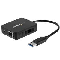 StarTech USB 3.0 – 光ファイバー変換アダプタ オープンSFP 1000Base-SX/LX Windows/ Mac/ Linux対応 USBネットワークアダプタ (US1GA30SFP)画像