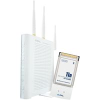 PLANEX MZK-W04G-PK オールギガビット11n高速無線LANルータ&LANカードセット (MZK-W04G-PK)画像