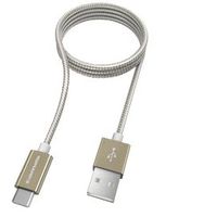 多摩電子工業 USB2.0 Type-C/USBメタルケーブル GD (TH138CAM15D)画像