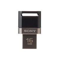 SONY スマートフォン・タブレットにも使えるUSBメモリー 16GB ブラック (USM16SA1 B)画像