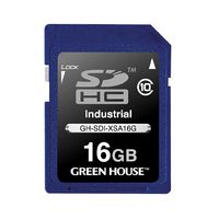 GREENHOUSE インダストリアルSDHCカード SLC -40-+85℃ 16GB GH-SDI-XSA16G (GH-SDI-XSA16G)画像