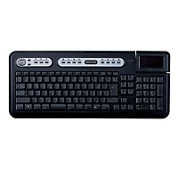 バッファローコクヨサプライ 無線キーボード 2.4GHz USB接続 太陽電池搭載 ブラック BSKBW01SB (BSKBW01SB)画像