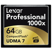 レキサー・メディア プロフェッショナル 1000倍速シリーズ コンパクトフラッシュ 64GB (LCF64GCTBJP1000)画像
