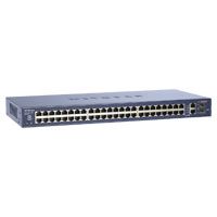 NETGEAR FS750T2 48ポート 10/100M ギガアップリンク付スマートスイッチ (FS750T2AU)画像