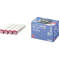 コクヨ メ-2054N-R タックメモ徳用付箋タイプ74X12.5mm100X20本赤帯 (2054N-R)画像