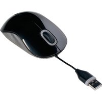 TARGUS ケーブル収納式USBオプティカルマウス AMU76AP (AMU76AP)画像