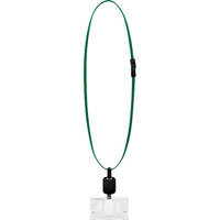 コクヨ ナフ-R280G 吊り下げ名札セット<アイドプラス>(リール式・ハード)緑 (R280G)画像