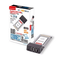 ADAPTEC AUA-1411/JA KIT DuoConnect for Notebooks (AUA-1411/JA KIT)画像