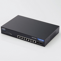 ELECOM 1000BASE-T対応 スイッチングハブ/WEBスマート対応/8ポート/3年保証 (EHB-SG2B08)画像