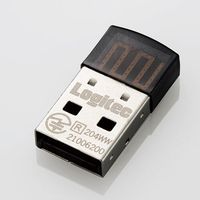 Logitec Bluetooth PC用USBアダプタ 超小型 Ver3.0 Class1 ブラック (LBT-UAN03C1BK)画像