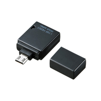 サンワサプライ USBホスト変換アダプタ (AD-USB19BK)画像