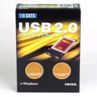 I.O DATA CBUS2L CardBus対応 USB 2.0/1.1 インターフェイスPCカード (CBUS2L)画像