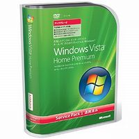 Microsoft Windows Vista Home Premium SP1 アップグレード DVD (66I-02226)画像