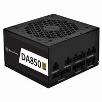SILVERSTONE DA850 Gold 80PLUS Gold/850WフルモジュラーATX電源 (SST-DA850-G)画像