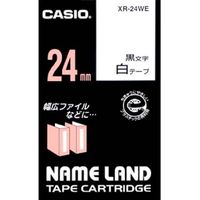 CASIO スタンダードテープ (XR-24WE)画像