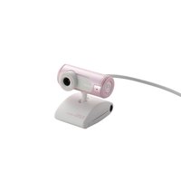 ELECOM PCカメラ/CMOS130万画素/ドライバレス/HS付/ピンク (UCAM-DLU130HPN)画像