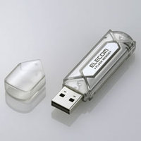 ELECOM USB2.0フラッシュメモリ 2GB MF-AU202GSV (MF-AU202GSV)画像
