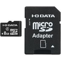 I.O DATA Class 4対応 microSDHCメモリーカード 8GB (SDMCH-W8GR)画像