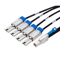 ATTO Cable, Breakout, SAS, External, SFF8644 to SFF8088, 1 m (CBL-8079-EX1)画像