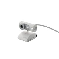 ELECOM PCカメラ/CMOS130万画素/ドライバレス/HS付/ホワイト (UCAM-DLU130HWH)画像
