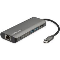 StarTech USB Type-Cドック HDMI対応マルチポートアダプタ 4K Mac/Windows対応 SDカードリーダ 2x USB-A/ 1x USB-C 60W PD 3.0 (DKT30CSDHPD3)画像