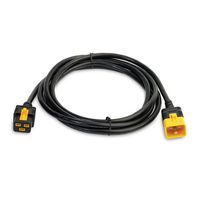 APC Power Cord、 Locking C19 to C20、 3.0m (AP8760)画像