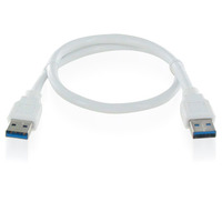 hypertools USB2.0ケーブル(Aオス・Aオス) 0.3m ホワイト U2-AMAM-03MW (U2-AMAM-03MW)画像