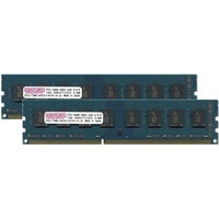 センチュリーマイクロ デスクトップ用 PC3-10600/DDR3-1333 2GBキット(1GB 2枚組) DIMM RoHS指令準拠 (CK1GX2-D3U1333)画像