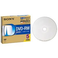 SONY データ用DVD-RW 2倍速 4.7GB(片面) 5DMW47HPS (5DMW47HPS)画像