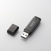 ELECOM バリュータイプUSBメモリ ブラック (MF-STU204GBK)画像