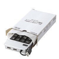 ELECOM TK-BT3H 2ポートUSB1.1HUB付USBテンキーパッド (TK-BT3H)画像