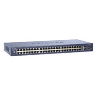 NETGEAR FS750T2JP 48ポート 10/100Mbps Fast Ethernet Switch + 2 Gigabit Ports (FS750T2JP)画像