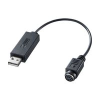 サンワサプライ USB-PS/2変換コンバータ 1ポート USB-CVPS3 (USB-CVPS3)画像